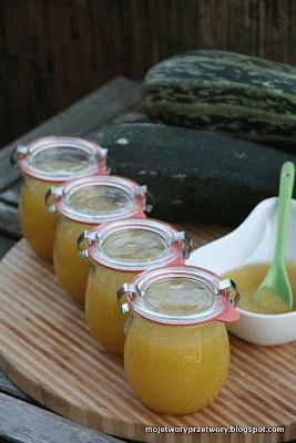 Zdjęcie - Cytrynowy dżem z cukini - Przepisy kulinarne ze zdjęciami