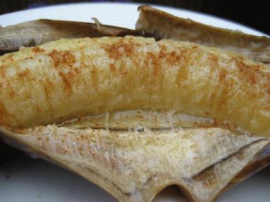 Zdjęcie - Banany z grilla - Przepisy kulinarne ze zdjęciami