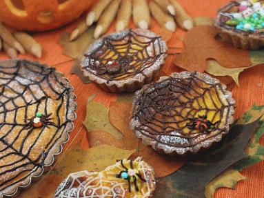 Zdjęcie - Halloweenowy sernik z dynii - Przepisy kulinarne ze zdjęciami