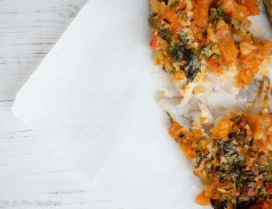 Zdjęcie - Ostrrra ryba, czyli czerniak z pikantną salsą - Przepisy kulinarne ze zdjęciami