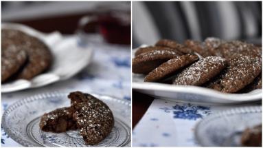 Zdjęcie - Miękkie ciasteczka z melasą i imbirem - Przepisy kulinarne ze zdjęciami
