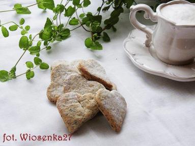 Zdjęcie - Kruche ciastka waniliowe z  makiem - Przepisy kulinarne ze zdjęciami