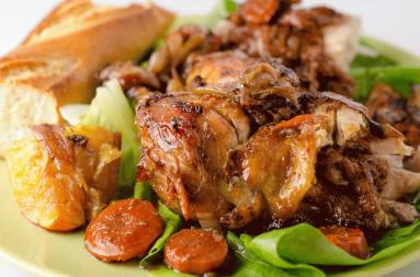 Zdjęcie - Kurczak z cytrusami i rozmarynem - Przepisy kulinarne ze zdjęciami