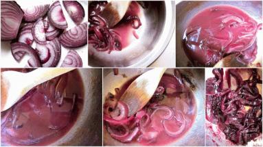 Zdjęcie - Makaron CASARECCE  z czerwoną cebulą - Przepisy kulinarne ze zdjęciami