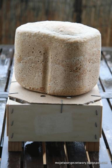 Zdjęcie - Pszenno razowy chleb na zakwasie z maszyny - Przepisy kulinarne ze zdjęciami