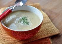 Zdjęcie - Kremowa zupa z brukselki i kalafiora - Przepisy kulinarne ze zdjęciami