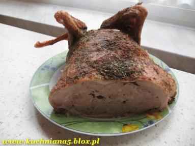 Zdjęcie - Kurczak nadziewany farszem mięsnym - Przepisy kulinarne ze zdjęciami