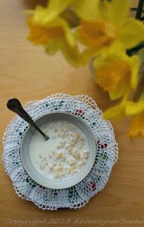 Zdjęcie - Zupa mleczna z zacierkami - Przepisy kulinarne ze zdjęciami