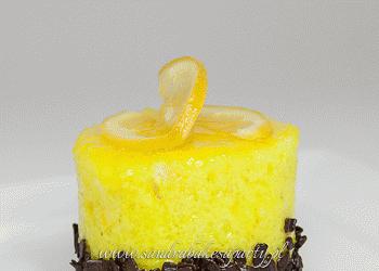 Zdjęcie - Mini torcik cytrynowy - Przepisy kulinarne ze zdjęciami