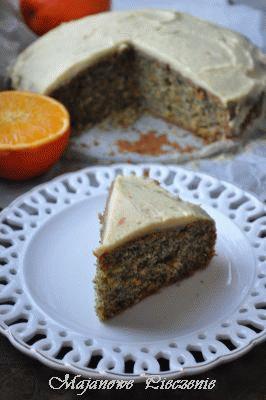 Zdjęcie - Cytrusowe ciasto makowe - Przepisy kulinarne ze zdjęciami