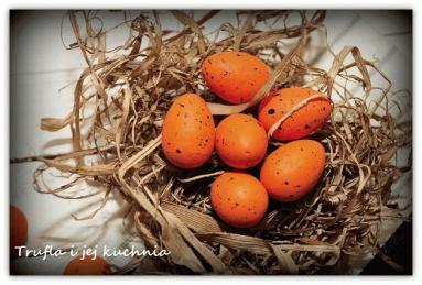 Zdjęcie - Jajka w galarecie faszerowane  pieczarkami - Przepisy kulinarne ze zdjęciami