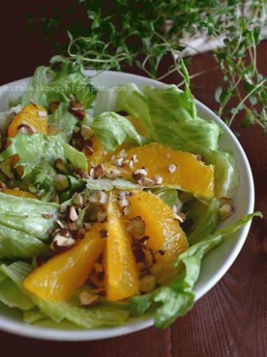 Zdjęcie - Arabska sałatka pomarańczowa - Przepisy kulinarne ze zdjęciami