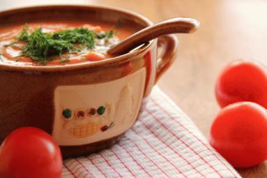 Zdjęcie - Zupa marchewkowo - pomidorowa - Przepisy kulinarne ze zdjęciami