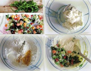 Zdjęcie - Babka  serowa z warzywami - Przepisy kulinarne ze zdjęciami