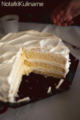 Zdjęcie - Prosty i błyskawiczny tort Malibu - Przepisy kulinarne ze zdjęciami