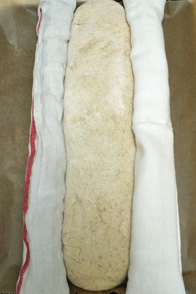 Zdjęcie - Ciabatta na zakwasie mieszanym - Przepisy kulinarne ze zdjęciami
