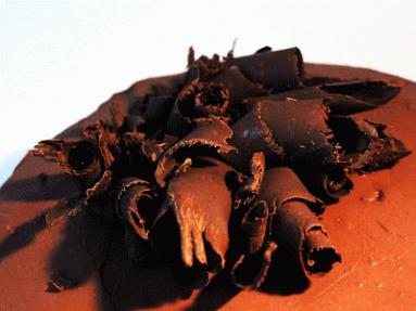 Zdjęcie - Tort bardzo czekoladowy - Przepisy kulinarne ze zdjęciami