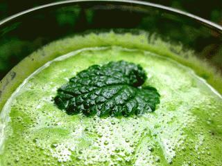 Zdjęcie - Zielony koktajl ze szpinaku z mietą  ,czyli wiosenne porządki /2/ - Przepisy kulinarne ze zdjęciami