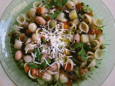 Zdjęcie - Minestrone di verdure czyli włoska zupa jarzynowa / II / - Przepisy kulinarne ze zdjęciami