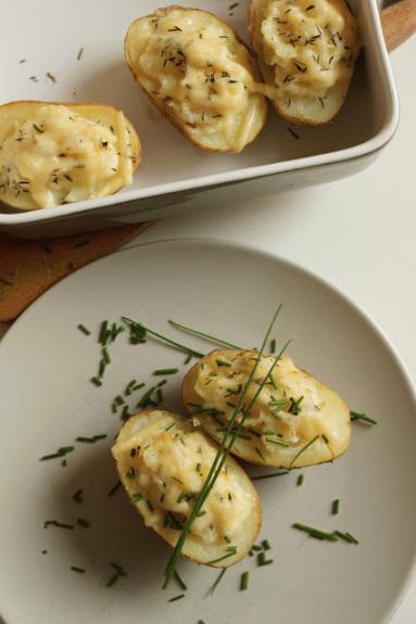 Zdjęcie - Faszerowane ziemniaki - Przepisy kulinarne ze zdjęciami