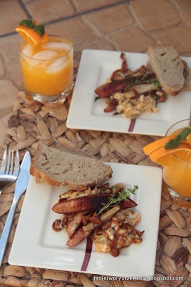 Zdjęcie - Śniadanie do łóżka - Przepisy kulinarne ze zdjęciami