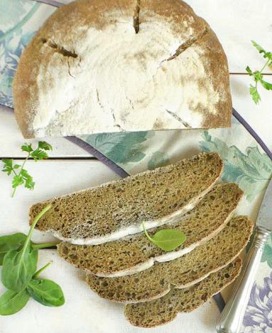 Zdjęcie - Wiosenny chleb na zakwasie pszennym - Przepisy kulinarne ze zdjęciami