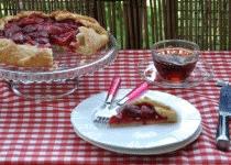 Zdjęcie - Twarogowa tarta z truskawkami - Przepisy kulinarne ze zdjęciami