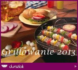 Zdjęcie - Hamburgery z grilla, z warzywami i grillowaną cebulką - Przepisy kulinarne ze zdjęciami