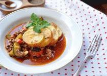 Zdjęcie - Mięsna zapiekanka z ziemniakami, cukinią i papryką - Przepisy kulinarne ze zdjęciami