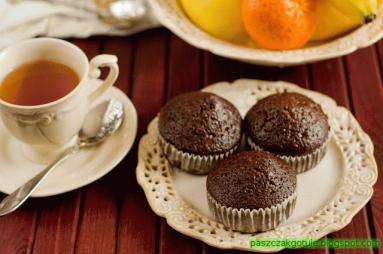 Zdjęcie - Muffinki czekoladowe - Przepisy kulinarne ze zdjęciami