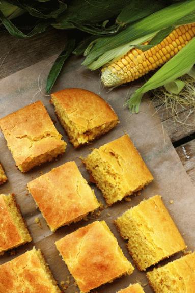 Zdjęcie - Zielona mila - Chleb kukurydziany - Przepisy kulinarne ze zdjęciami