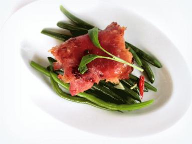 Zdjęcie - Roladki drobiowe z fasolką szparagową - Przepisy kulinarne ze zdjęciami