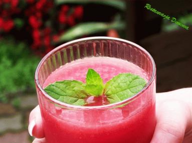 Zdjęcie - Sok truskawkowo arbuzowy - Przepisy kulinarne ze zdjęciami