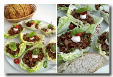 Zdjęcie - Hacksalat italienisch / Wloska salatka z miesa mielonego - Przepisy kulinarne ze zdjęciami