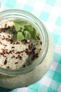 Zdjęcie - mrożony miętowy jogurt - Przepisy kulinarne ze zdjęciami