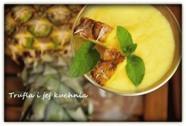 Zdjęcie - Deser ananasowy z cytryną i  morelą - Przepisy kulinarne ze zdjęciami