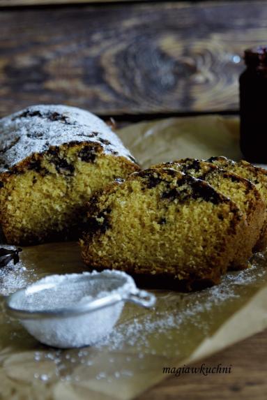 Zdjęcie - Ciasto kokosowe z czarną porzeczką i nutką kawy - Przepisy kulinarne ze zdjęciami