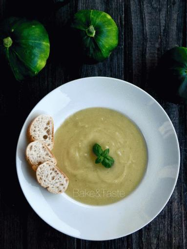 Zdjęcie - Zupa krem z patisonów - Przepisy kulinarne ze zdjęciami