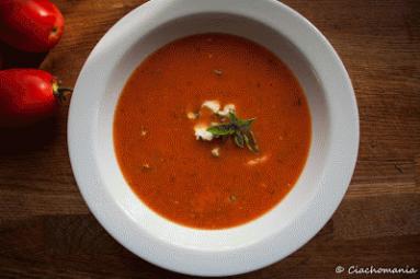 Zdjęcie - Zupa krem z pomidorów - Przepisy kulinarne ze zdjęciami
