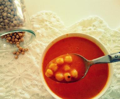 Zdjęcie - Pomidorowa: świeże pomidory & ciecierzyca - Przepisy kulinarne ze zdjęciami