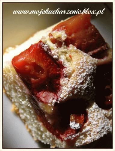 Zdjęcie - Ciasto ze śliwkami - Przepisy kulinarne ze zdjęciami