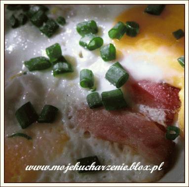 Zdjęcie - Na śniadanie - jajko na boczku - Przepisy kulinarne ze zdjęciami