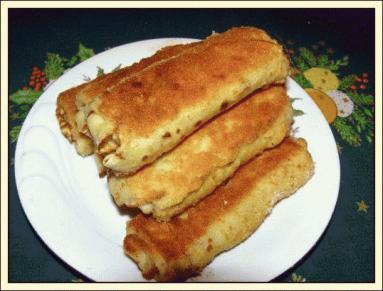 Zdjęcie - Krokiety z farszem pieczarkowo-serowym - Przepisy kulinarne ze zdjęciami
