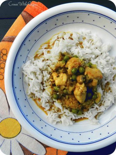 Zdjęcie - Żółte curry z kurczaka na mleku kokosowyn - Przepisy kulinarne ze zdjęciami