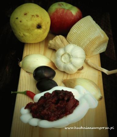 Zdjęcie - Chutney ze śliwek i innych owoców do mięsa - Przepisy kulinarne ze zdjęciami