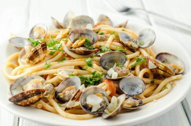 Zdjęcie - Spaghetti alle Vongole - Przepisy kulinarne ze zdjęciami