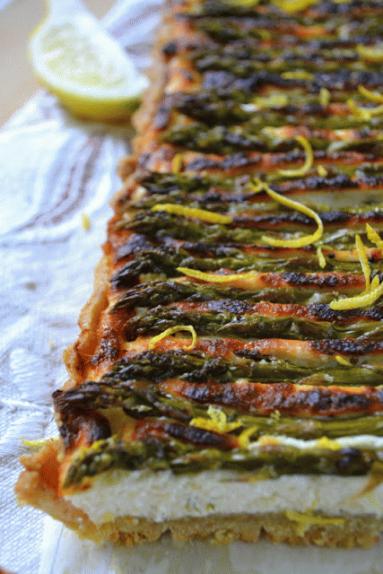 Zdjęcie: Chwile…Tarta Donny Hay ze szparagami Zdjęcie - Chwile…Tarta Donny Hay ze szparagami - Przepisy kulinarne ze zdjęciami