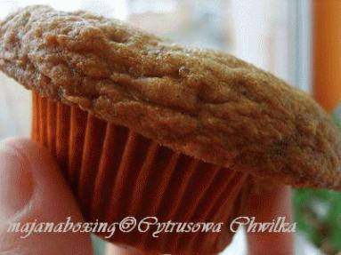 Zdjęcie - Muffinki pomarańczowe z miętową nutką czekoladową - Przepisy kulinarne ze zdjęciami