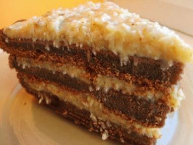 Zdjęcie - Niemieckie ciasto czekoladowe - Przepisy kulinarne ze zdjęciami