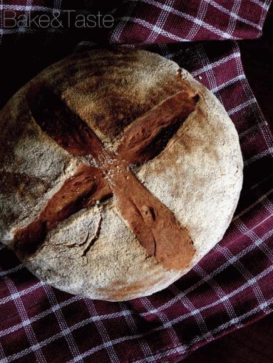 Zdjęcie - Chleb pszenny z mascarpone (na zakwasie) - Przepisy kulinarne ze zdjęciami